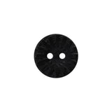 Italian Brown Carved Coconut Button - 24L/15mm
