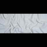 Italian Ivory Virgin Wool Double Crepe