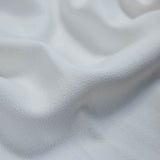 Italian Ivory Virgin Wool Double Crepe