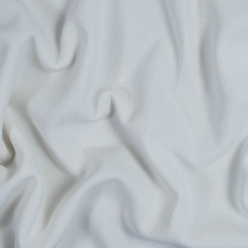 Italian Ivory Virgin Wool Double Crepe