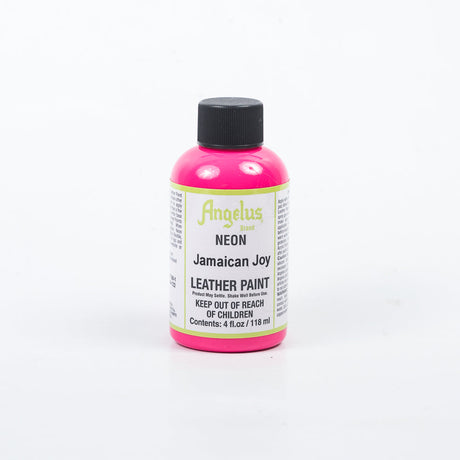 Angelus Leather Paint - Neon Jamaican Joy - Metallic Gold