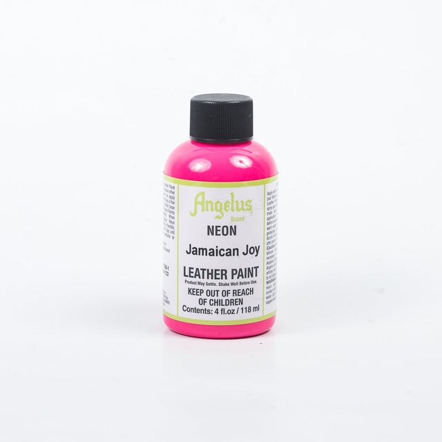 Angelus Leather Paint - Neon Jamaican Joy - Metallic Gold