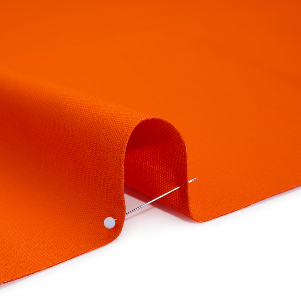 Cotton Canvas - Sunkiss Orange - Hilma Collection