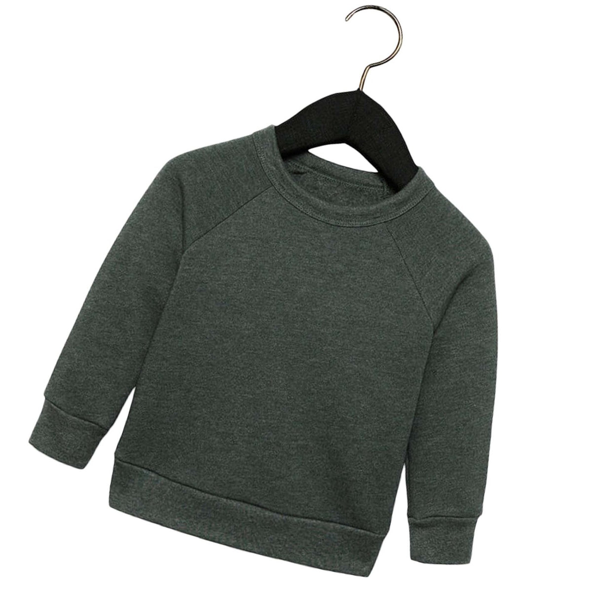 Bella + Canvas® Toddler Sponge Fleece Raglan Sweatshirt