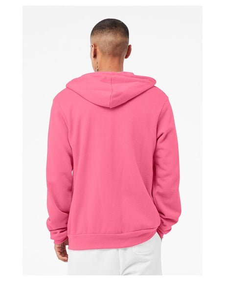 Image 1: Bella Canvas Sponge Fleece Full-Zip HoodieImage 2: Soft fleece zip-up hoodie designImage 3: Premium Bella Canvas full zipper sweatshirtImage 4: Blank zip hoodie for custom printingImage 5: Comfortable unisex fleece layerImage 6: Casual full zip hoodie apparel