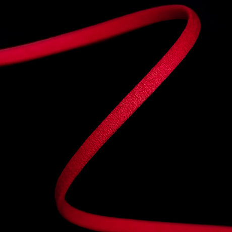 Italian Red Tubular Elastic Cord - 0.125"