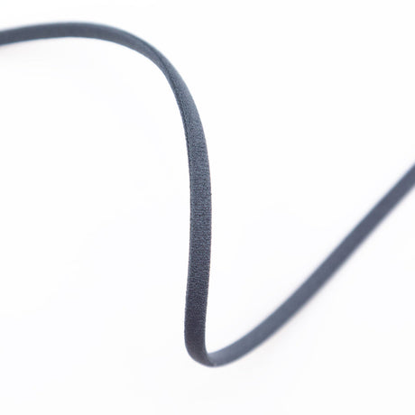 Italian Charcoal Elastic Drawstring - 0.125"