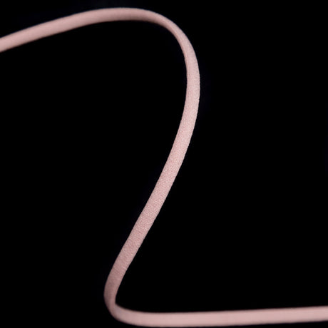 Italian Light Blush Tubular Elastic Cord - 0.125"