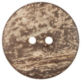 Italian Gold Carved Coconut Button - 64L/40.5mm