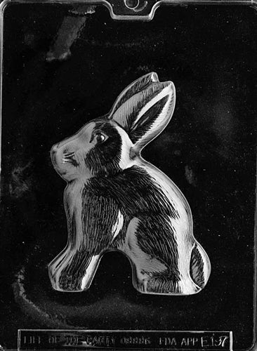 Large Rabbit Chocolate Mold - LPE197
