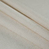 Ivory Textured Dots Polyester Woven