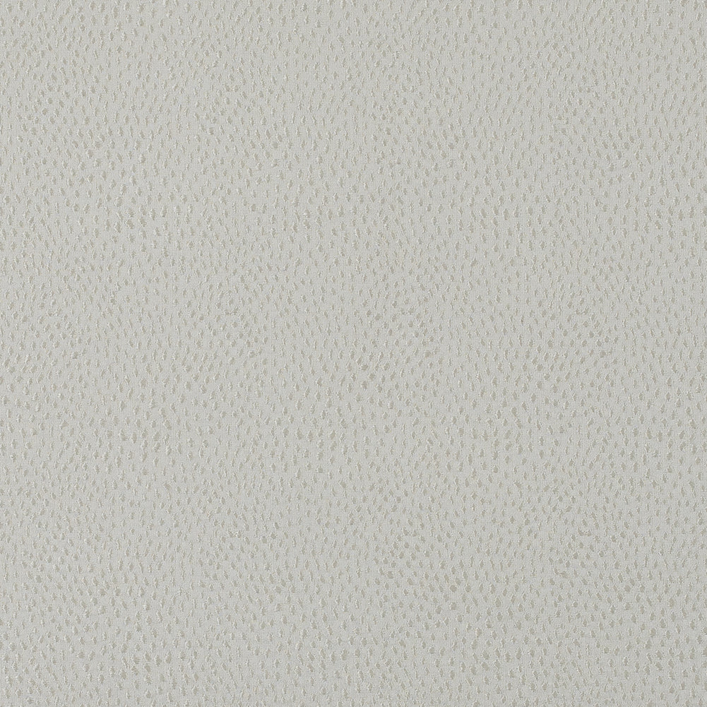 Ivory Textured Dots Polyester Woven