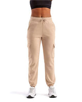 Unisex Cotton Blend Riley Cargo Joggers with Fleece & Utility Pockets