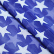 Freedom Mesh Star And Stripe Polyester Spandex Fabric - Patriotic Stars And Stripes, Red/White/Blue, 58/60" Width (1 Yard)