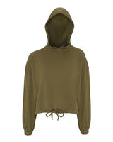 TriDri Women's Cropped Maria Hooded Sweatshirt