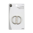 Dritz 4pc Nickel D-Rings - 1.25"