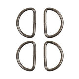 Dritz 4pc Black D-Rings - 1"
