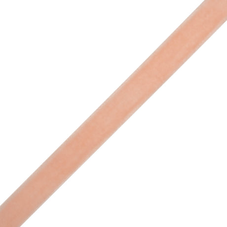Stretch Velvet Ribbon Trim Made in Italy - 0.625" - Light Pink - Gislaine Collection