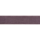 Stretch Velvet Ribbon Trim Made in Italy - 0.875" - Dusty Lilac - Gislaine Collection