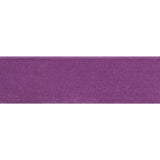 Stretch Velvet Ribbon Trim Made in Italy - 1.5" - Purple - Gislaine Collection