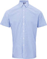 Men's Microcheck Gingham Cotton Shirt