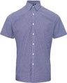 Men's Microcheck Gingham Cotton Shirt