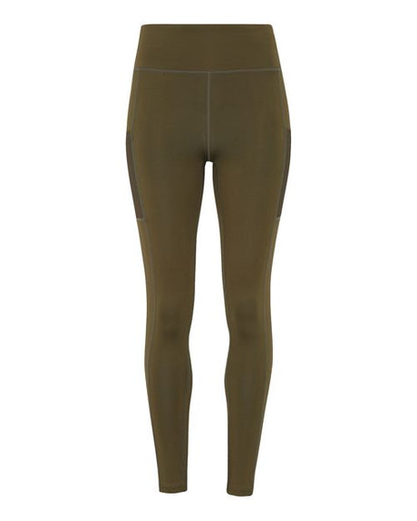 TriDri Women's Mesh Pocket Danica Leggings