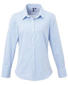 Women's Microcheck Gingham Cotton Shirt