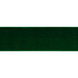Stretch Velvet Ribbon Trim Made in Italy - 2" - Emerald Green - Gislaine Collection