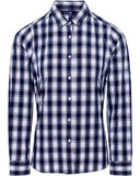 Women's Mulligan Check Cotton Dress Shirt