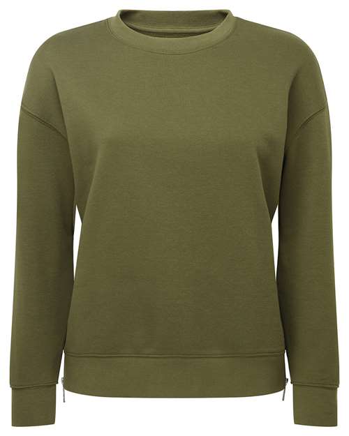 Women's Billie Side-Zip Crewneck Sweatshirt