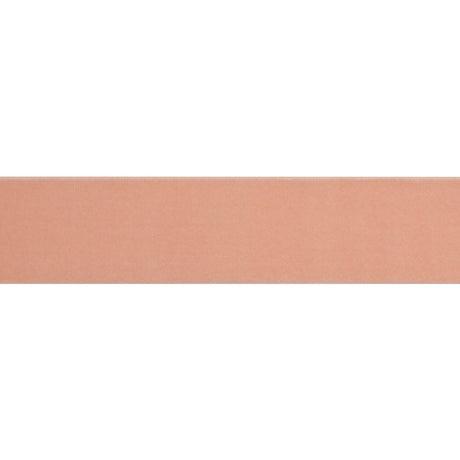 Stretch Velvet Ribbon Trim Made in Italy - 1.5" - Light Pink - Gislaine Collection