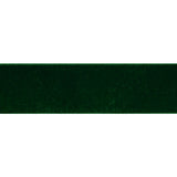 Stretch Velvet Ribbon Trim Made in Italy - 1.5" - Emerald Green - Gislaine Collection