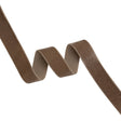 Stretch Velvet Ribbon Trim Made in Italy - 0.875" - Beige - Gislaine Collection