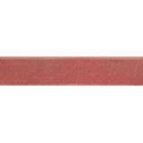 Stretch Velvet Ribbon Trim Made in Italy - 0.875" - Dusty Rose - Gislaine Collection