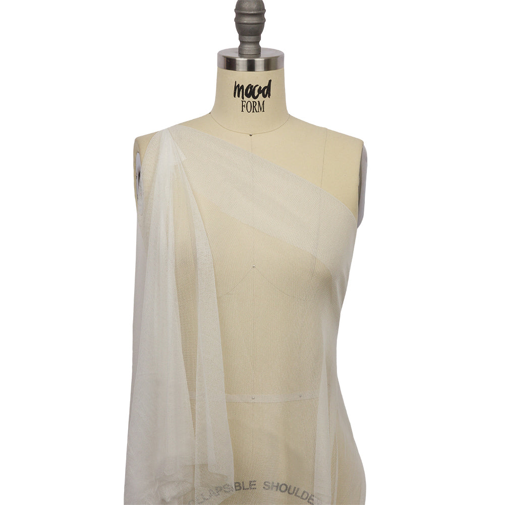 Silk Tulle - White