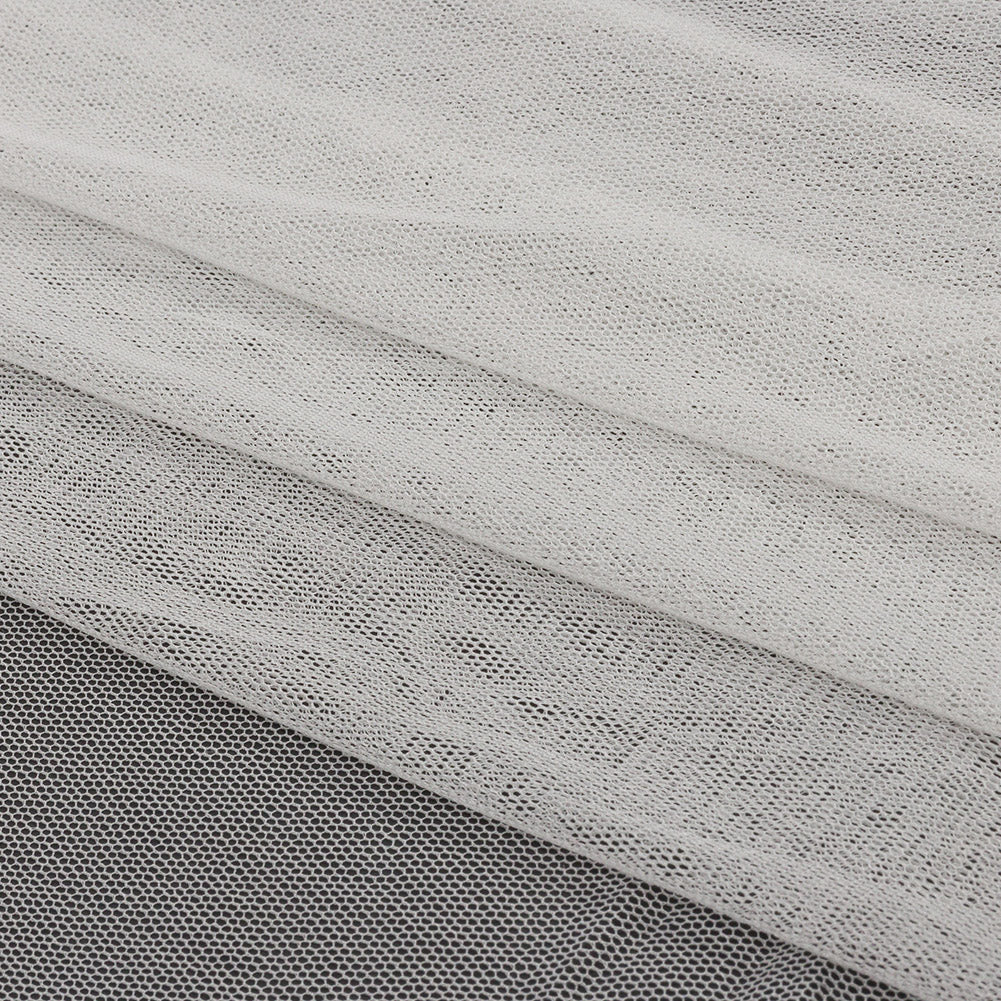 Silk Tulle - White