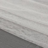 Silk Tulle - White