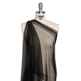 Silk Tulle - Black