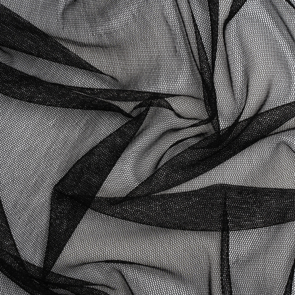 Silk Tulle - Black