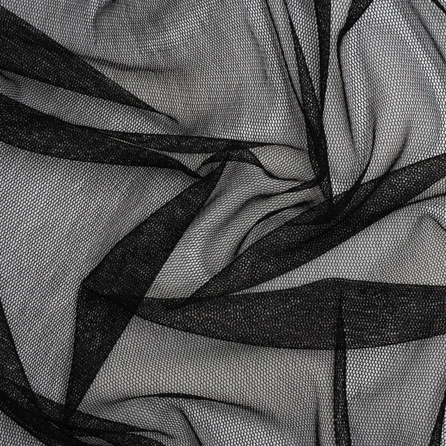 Silk Tulle - Black