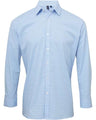 Men's Microcheck Gingham Cotton Shirt