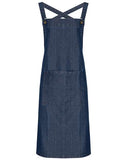 Cross Back Barista Bib Apron