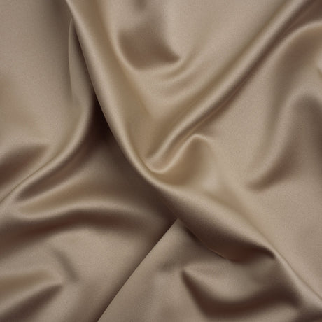 Polyester Satin - Cafe Mocha - Reverie Collection