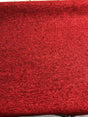 Ruby Red Heavy Solid Chenille Backed Upholstery Fabric - Ruby Red Solid, 56" Width (1 Yard)