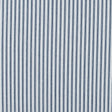 Ruth Navy and White Ticking Striped Cotton Twill
