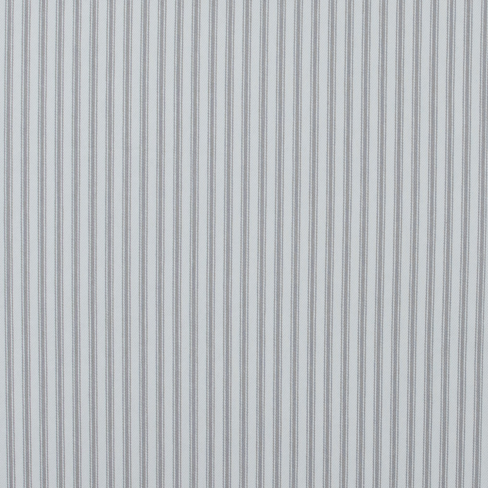 Ruth Nickle and White Ticking Striped Cotton Twill