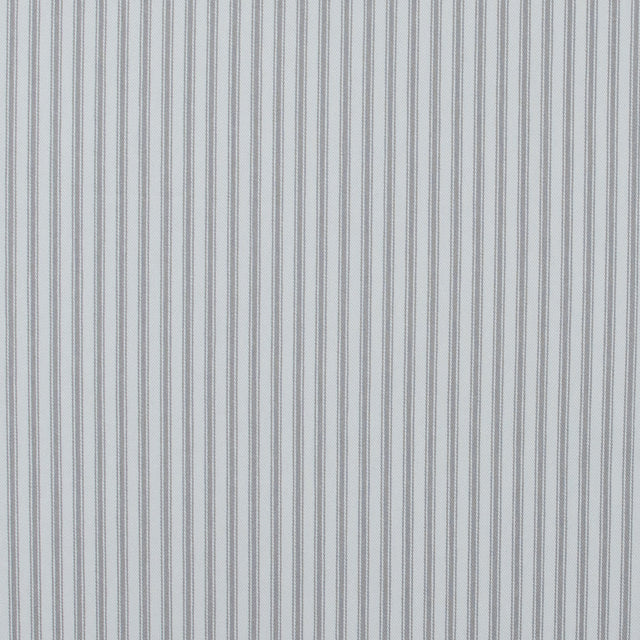 Ruth Nickle and White Ticking Striped Cotton Twill