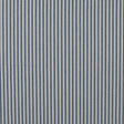 Ruth Vintage Ink and Beige Ticking Striped Cotton Twill