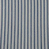 Ruth Vintage Ink and Beige Ticking Striped Cotton Twill